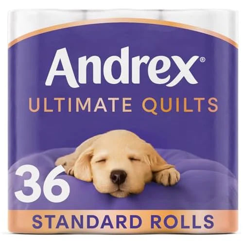 Andrex Ultimate Quilts Toilet Rolls – 36 Pack