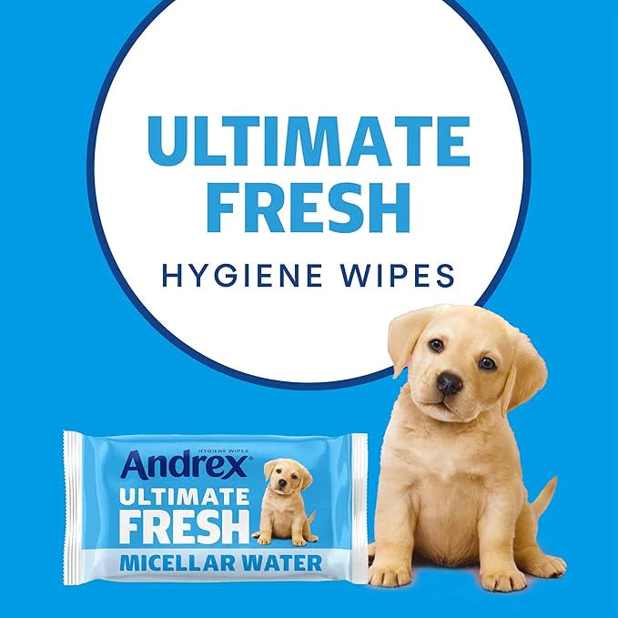 Andrex Ultimate Clean Wipes – 12 Pack